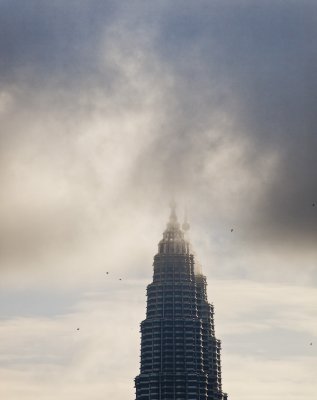 Drama Petronas Twin Towers, Kuala Lumpur, Malaysia - September 2007