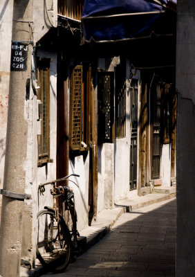 Street Scene Fengjing, China September 2007