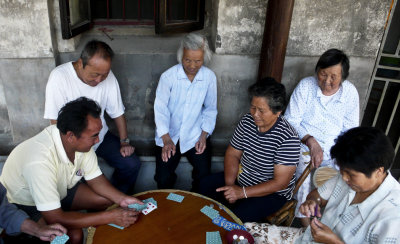 Card Players Fengjing, China September 2007