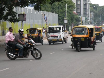 Traffic in Bangalore