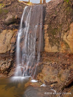 Waterfall at Clark Park