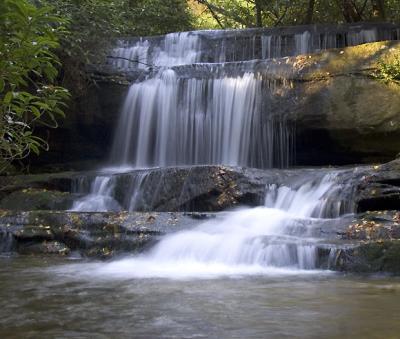Upper Crow Creek Falls