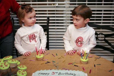 Maddie and Ethan's 3rd Birthday!