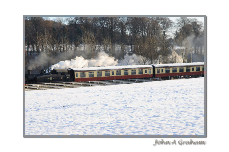 dashing through the snow