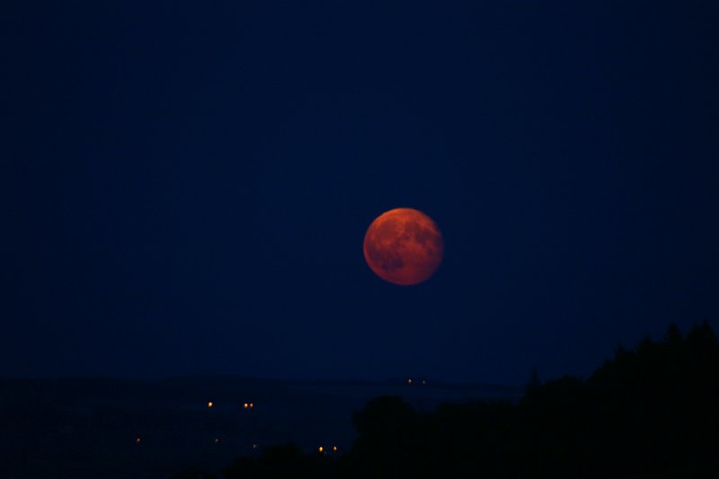 Last nights moon