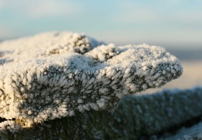 frozen wall