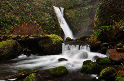 Middle Bridal Veil Falls, Study 2009-11