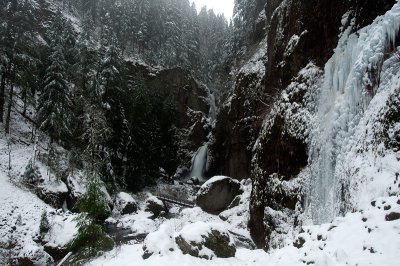 Wahclella Falls, Winter Study #1