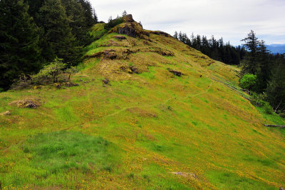 Horse Rock Ridge, facing east