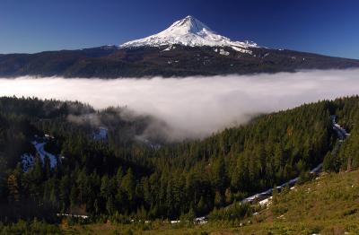 Mount Hood from above Dufur Mill Road, #1