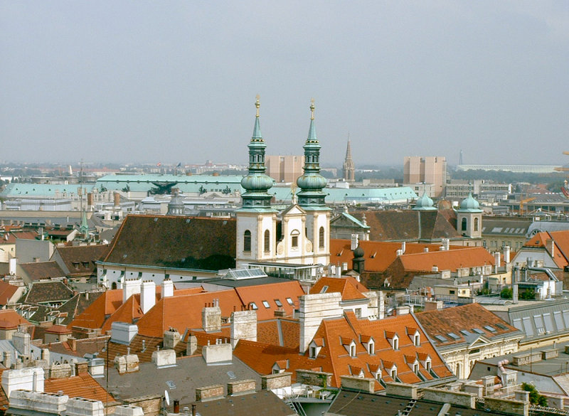 From the Roof of St. Stephan's Cathedral, Vienna