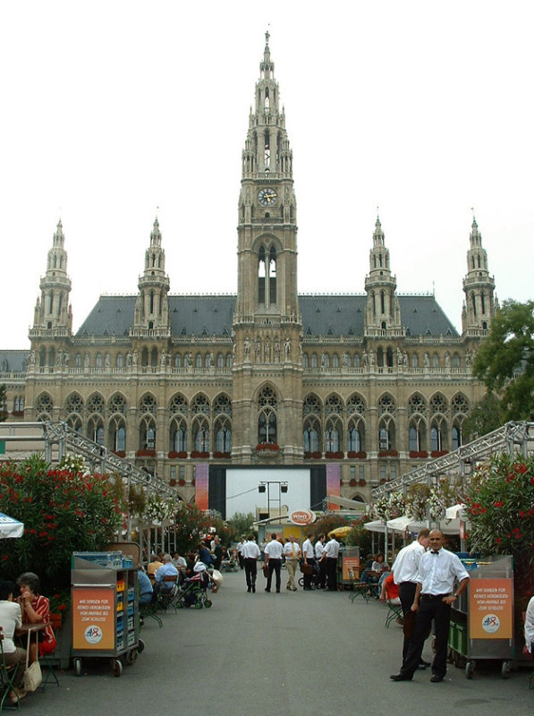 Vienna Rathaus (city hall)