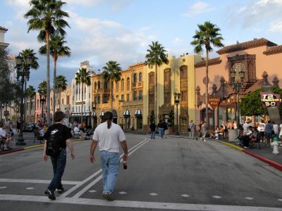 Street in Universal Studios