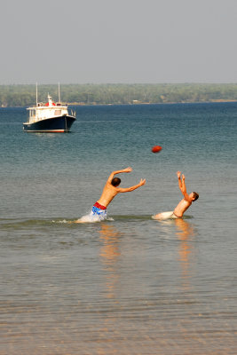 Summer fun in Lake Superior
