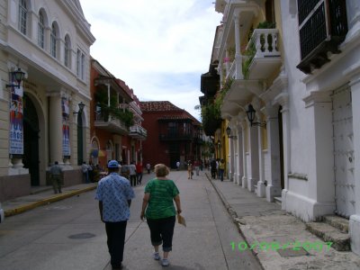 Jean and Fernando in Cartagena