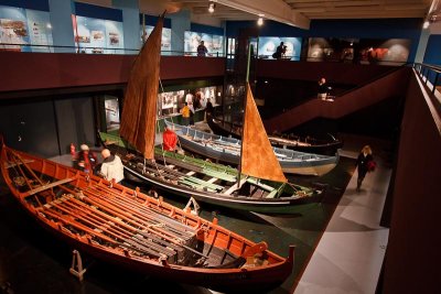 Fishing Boats in a Museum