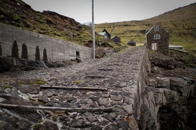 Walkway to the Village