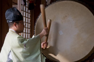 Novice Priest at the Izumo Taisha Grand Shrine