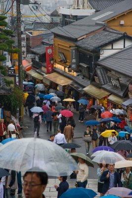 Shopping Area near the Kiyomizu-dera Temple