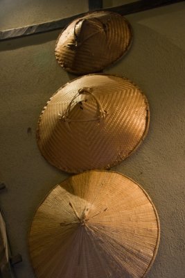 Hats at the Nagamachi Samurai House