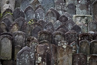 Tombstones in the Naramechi Area