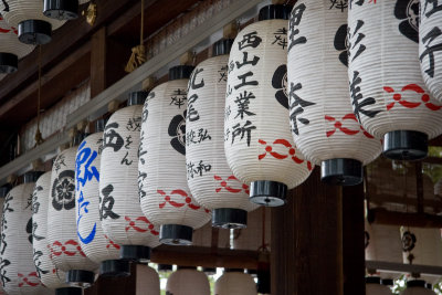Lanterns at Shrine
