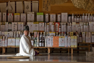 Priest at the Izumo Taisha Grand Shrine