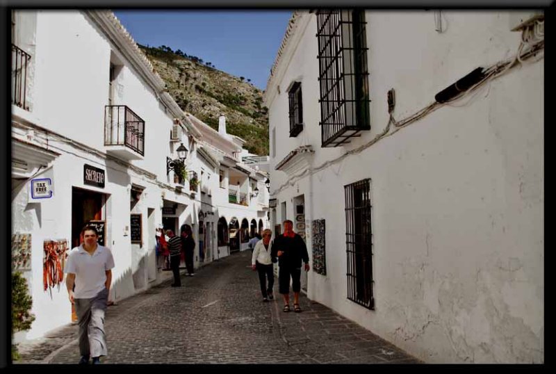 Lovely narrow streets create the village atmosphere...