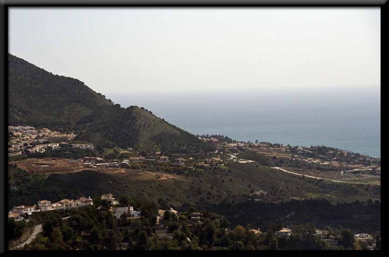 Looking towards Mijas Costa...