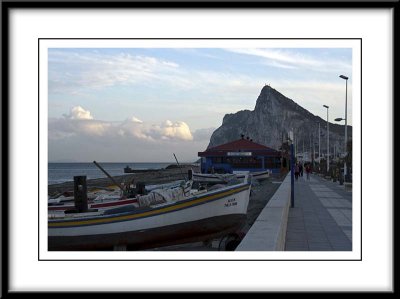Looking back at Gibraltar...