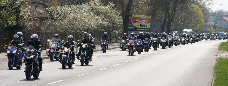 Motorcycles parade