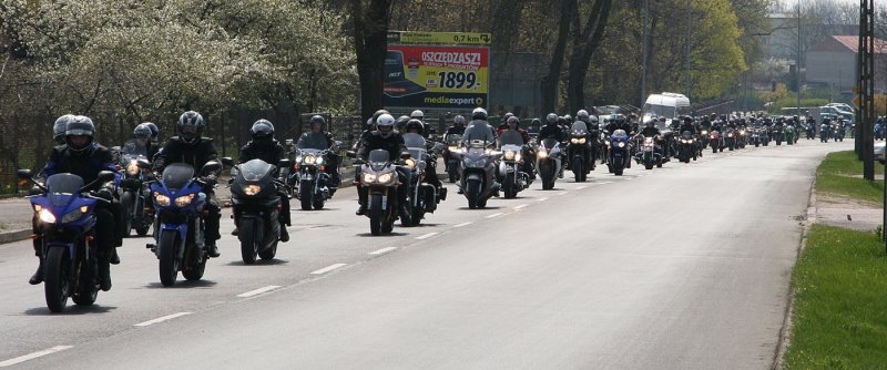 Motorcycles parade