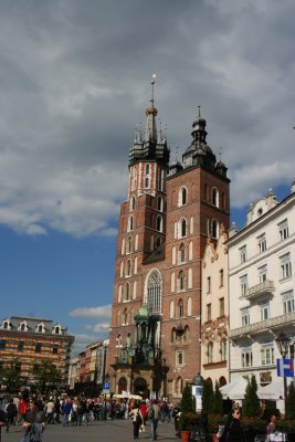 The towers of St. Mary's Basilica
