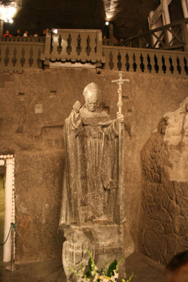 Statue of Pope Jan Pawel II