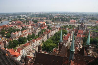 View from St. Marys Church Tower