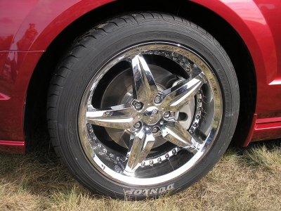 Silver wheel