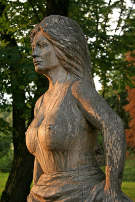 Sculpture in wood