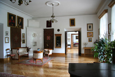 Interior with classic furniture