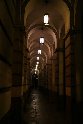 Arcades of Staszic Palace