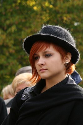Girl with hat