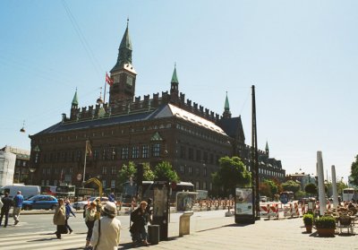 Copenhagen Radhus pladsen