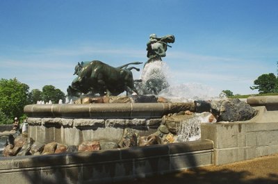 The Gefion fountain - Gefionspringvandet