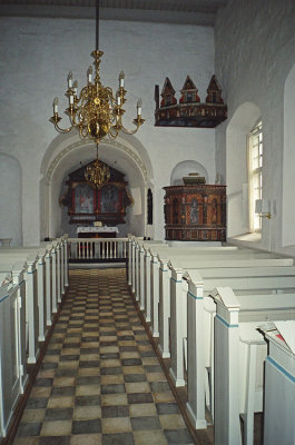 Knudsker Kirke - Interior