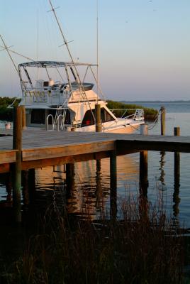 marina sunset