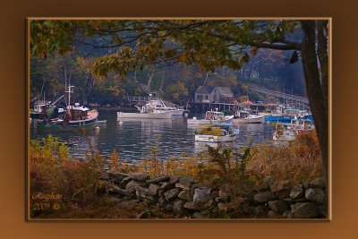 New England Fishing Harbor