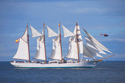 Velero Juan Sebastian Elcano de España