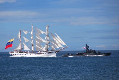 Velero Simon Bolivar de Venezuela