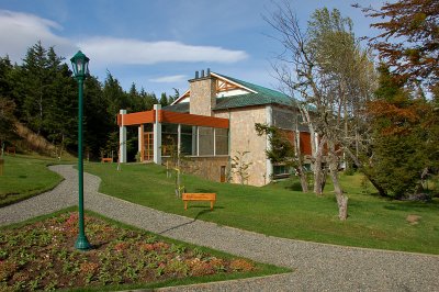 Gimnasio. Hotel Llanuras de Diana, Puerto Natales, Chile