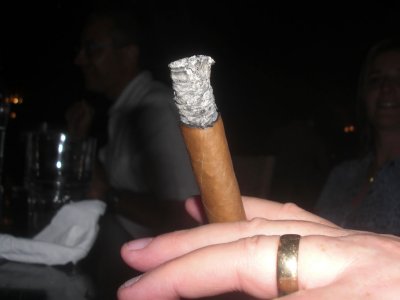 The  burning Cigar
