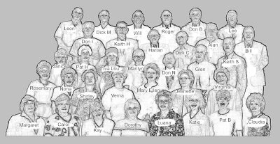 AHS Class of 1954 back in June of 2004